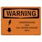Signmission OSHA, Underground Gas Call Before Digging No. 811, 10in X 7in Rigid Plastic, OS-WS-P-710-L-12866 OS-WS-P-710-L-12866 - alternate 1